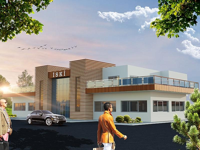 İSKİ Kadıköy Arıtma Tesisi İnşaatı Yapımı