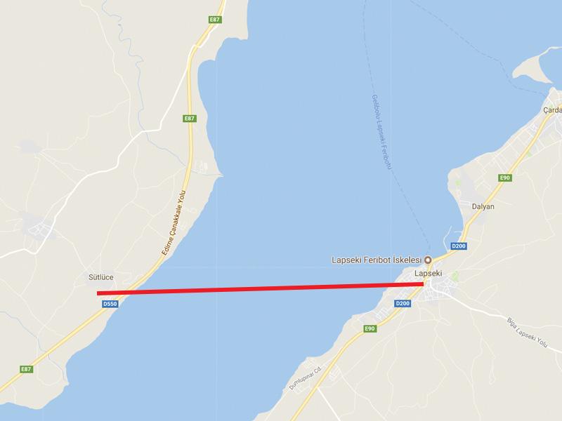 Çanakkale Lapseki-Sütlüce 420 kV Interface Merkezi ve Denizaltı Kablo Geçiş Projesi