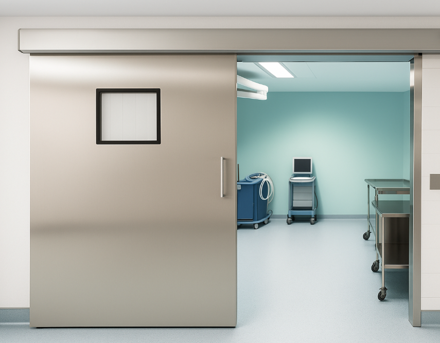  Hermetik Kurşunlu Ameliyathane Kapısı