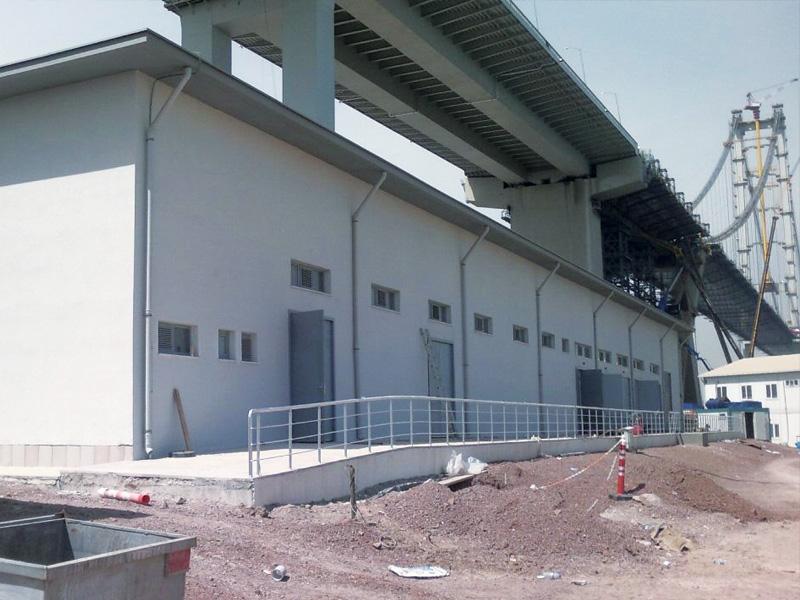 Osmangazi Köprüsü IHI Construction - Otoyol A.Ş. Gebze-İzmir Otoyol Projesi Osmangazi Asma Köprü Elektrik Altyapı İnşaatı