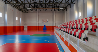 Kütahya TOKİ 1000 Kişilik Spor Salonu Yapımı 